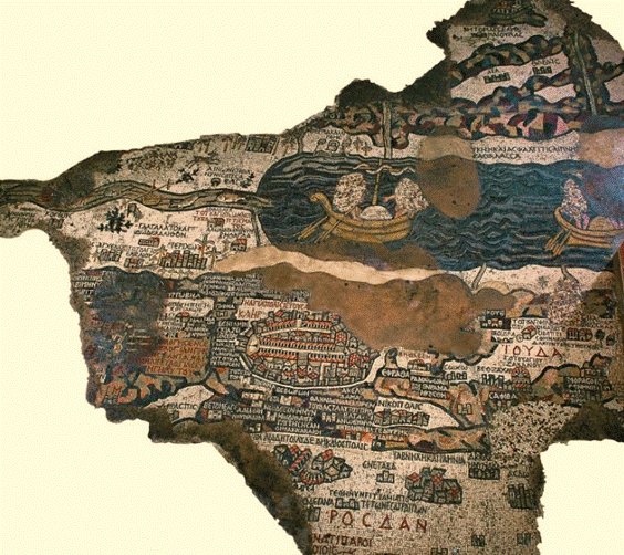  Edmilson Volpi: o mapa mais antigo da Terra Santa é um deslumbrante mosaico