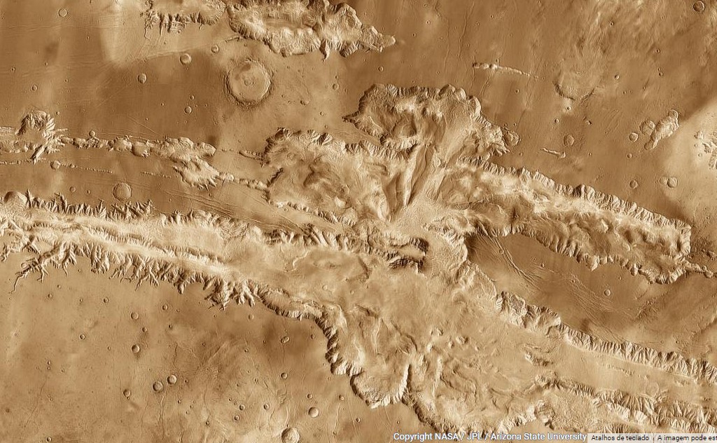 Google Mars permite estudar superfície do Planeta Vermelho