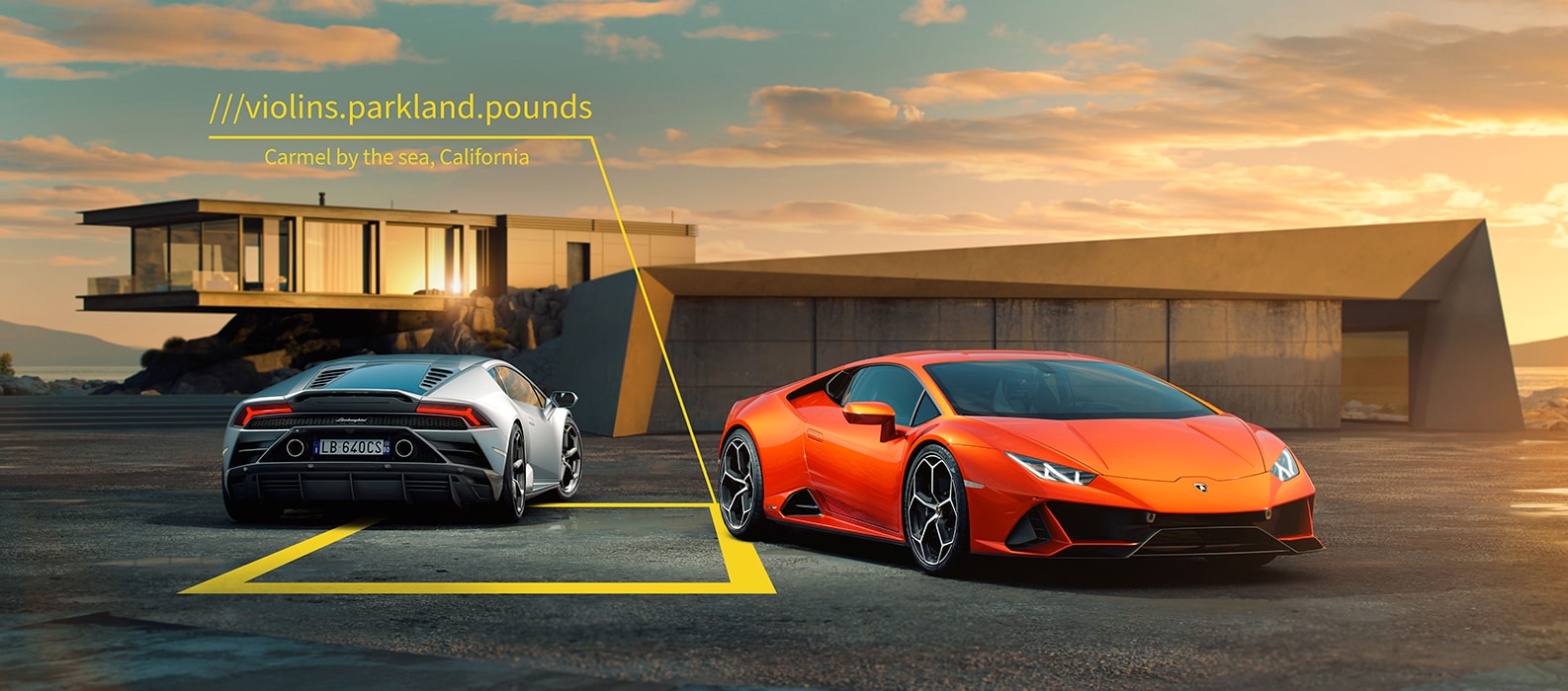 Imagem da Semana: Lamborghini troca GPS por sistema de geolocalização de três palavras