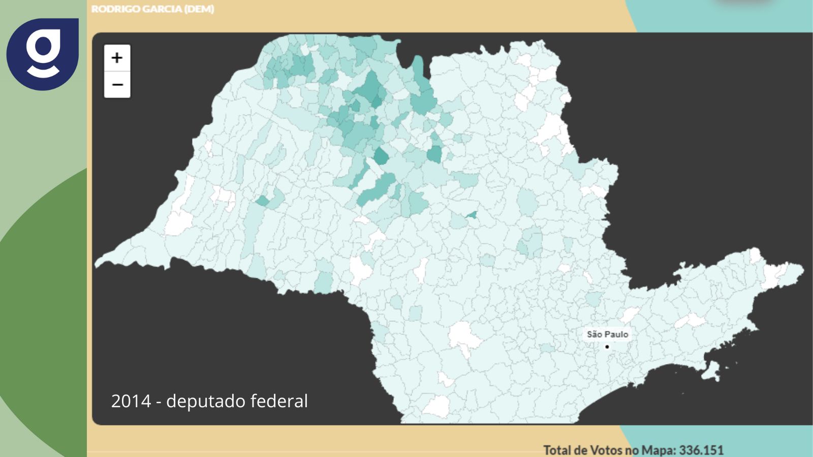 No Estadão, os mapas dos candidatos a governador de São Paulo Minas