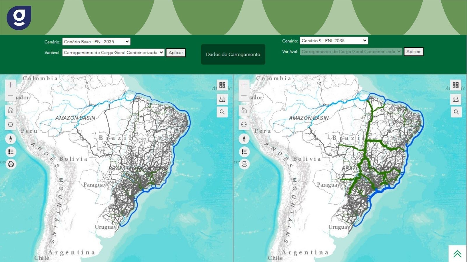 Governo lança visualizador georreferenciado de cenários para planejamento logístico planejamento logístico