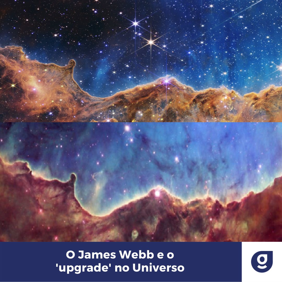 O 'upgrade' que o James Webb deu no Universo janela de lançamento