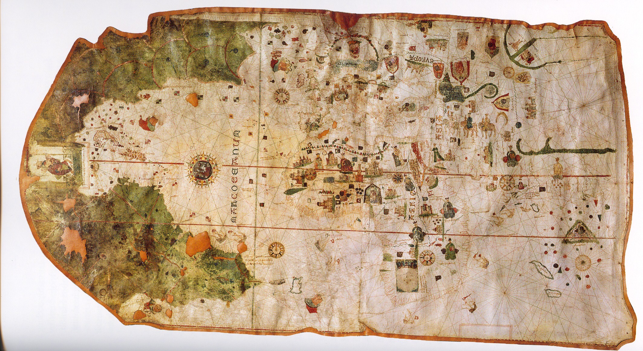 Os mapas através dos tempos mapas