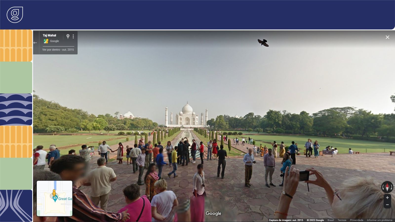 Google Street View volta à Índia após 10 anos proibido Taiwan